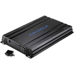 Crunch GPX4400.1D Ampli auto numérique 1 canal 4400 W Réglage volume/basses/aigus adapté pour (marque automobile): Universal