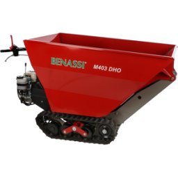 Benassi M403DHO - Brouette à chenilles - Benne hydraulique dumper - Capacité 400 kg