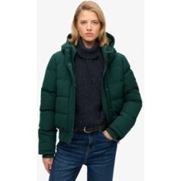 Superdry Femme Blouson Bomber Everest Green Taille: 36