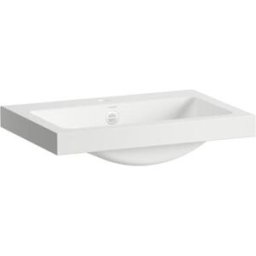 Vasque Laufen CLASSICS H512CL30001041 585 x 405 x 135 mm, avec plage de robinetterie, un trou de robinetterie, avec trop-plein, blanche