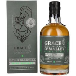 Grace O' Malley Irish Pirate Queen Whiskey Dark Char Cask 42% Vol. 0,7l en boîte cadeau