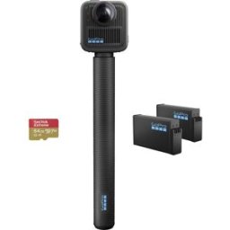 GoPro MAX2 Accessory Hard Bundle Caméra sport 360°, écran tactile, Bluetooth, 8K, WiFi, Son stéréo