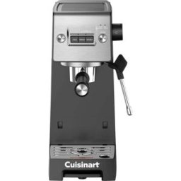 Cuisinart Slim EM160E Machine à expresso noir, argent