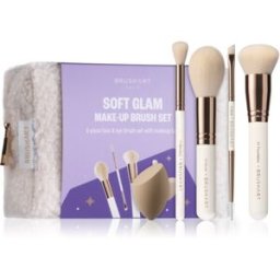 BrushArt Basic Soft Glam make-up brush set Kit de pinceaux avec pochette