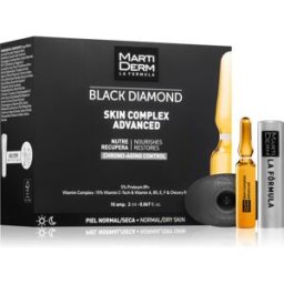 MartiDerm Black Diamond Skin Complex Advanced ampoules pour peaux fatiguées 10x2 ml
