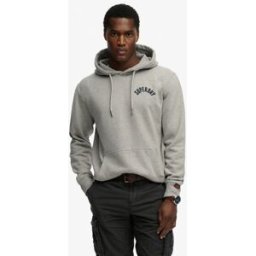 Superdry Homme Sweat à Capuche Athletic Essentials Grey Taille: L