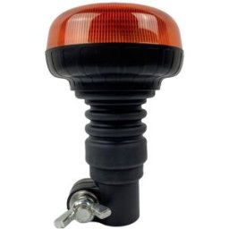 Berger & Schröter Gyrophare LED Mini RKL flex 20303 12 V/DC, 24 V/DC via réseau de bord support normé flexible, support normé orange