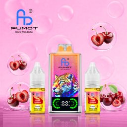 Fumot Leopard 40k Puffs Fizzy Cherry 2% Nicotine (100% légale)