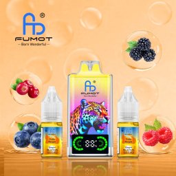 Fumot Leopard 40k Puffs Mixed Berries 2% Nicotine (100% légale)