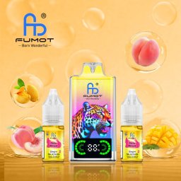 Fumot Leopard 40k Puffs Peach Mango 2% Nicotine (100% légale)