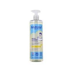 Mitosyl Huile Lavante Hydratante Visage Corps Cheveux 490 ml - Flacon-Pompe