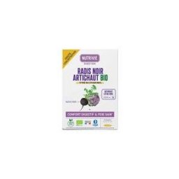 Nutrivie Radis Noir Artichaut Bio 20 Ampoules de 10 ml - Boîte 20 ampoules de 15 ml