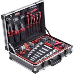 Mallette à outils équipée Meister Werkzeuge WU8971460 universelle 121 pièces (L x l x H) 460 x 320 x 140 mm