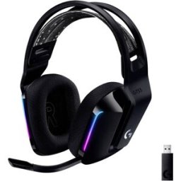 Logitech Gaming G733 LIGHTSPEED Micro-casque supra-auriculaire sans fil 7.1 Surround noir volume réglable Gaming
