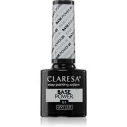 Claresa UV/LED Base Power base coat pour ongles en gel teinte 01 5 g