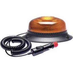 Berger & Schröter Gyrophare LED Mini RKL Magnet 20302 12 V/DC, 24 V/DC pied magnétique, montage par vissage orange