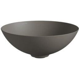 Vasque Laufen CHARACTERS H512CA27071121 360x360x137 mm, sans plage de robinetterie, sans perçage pour robinetterie, sans trop-plein, coloris : Gravel mat