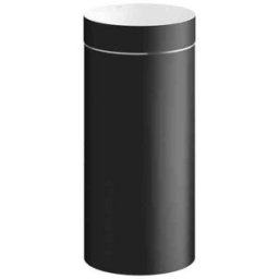 Lavabo sur pied Laufen UNISONO H511UO4B991121 400 x 442 x 900 mm, sans plage de robinetterie, sans perçage pour robinetterie, sans trop-plein, noir et blanc