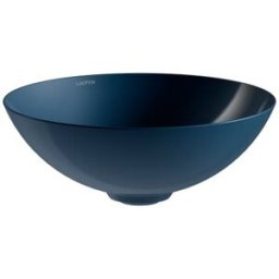 Vasque Laufen CHARACTERS H512CA20091121 360 x 360 x 137 mm, sans plage de robinetterie, sans perçage pour robinetterie, sans trop-plein, coloris : Bleu foncé