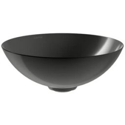 Vasque Laufen CHARACTERS H512CA20191121 360 x 360 x 137 mm, sans plage de robinetterie, sans perçage pour robinetterie, sans trop-plein, coloris : Fer foncé