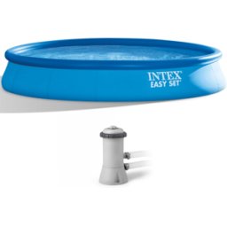 Intex Easy Set 28158NP - Ø457x84 cm - Piscine gonflable + Épurateur à cartouche