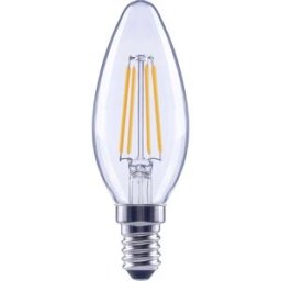 LightMe LM85421 LED CEE A (A - G) E14 forme de flamme 2.2 W = 40 W blanc chaud (Ø x H) 35 mm x 100 mm 1 pc(s)
