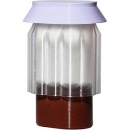 Warren & Laetitia - Lampe de table Nour - Multicolore - Plastique recyclé - Designer Laetitia Bou Acar