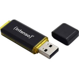 Intenso High Speed Line Clé USB 64 GB noir, jaune 3537490 USB 3.1 (2è gén.)