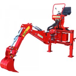 AgriEuro TOP-LINE Agrieuro Top Line RES15 - Pelle rétro pour tracteur avec déplacement latéral