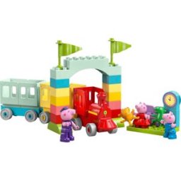 Lego Le voyage en train avec Papy Pig