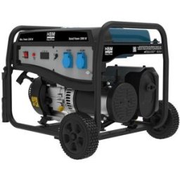 HBM générateur avec moteur à essence de 196 cm³ 230V 2200W