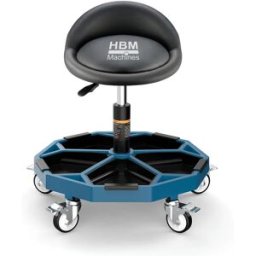 Chaise ultra résistante HBM avec dossier