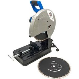 HBM Scie à pierre 350mm - 2300W incluant 2 lames de scie diamantées