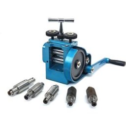 Laminoir HBM NS 320, pour bijoutier, avec 7 rouleaux