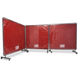 Écran de soudage mobile HBM 174 x 522 cm