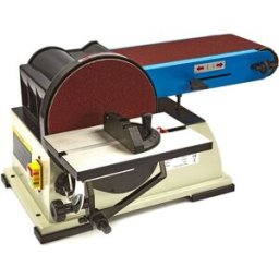 HBM Ponceuse à bande et à disque professionnelle 150 x 1220