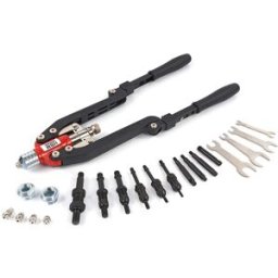 HBM Pince à rivets aveugles et à rivets pop professionnelle et pliable