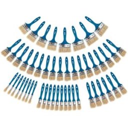 HBM Ensemble de 50 pinceaux pour peinture