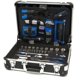 Mallette d'outils HBM, jeu d'outils avec insert EVA 154 pièces