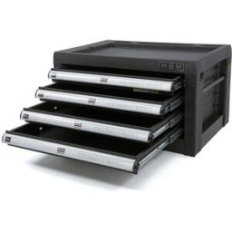 HBM Armoire à outils à 4 tiroirs - NOIR