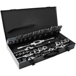HBM Jeu de 56 pièces pour taraudage et coupe M3 – M20