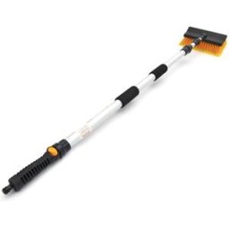 Brosse de lavage télescopique HBM 3 mètres avec raccordement à l'eau