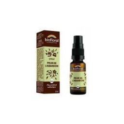 Biofloral Spray Peur de l'Abandon Fleurs de Bach Bio 20 ml - Spray