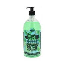 Les Petits Bains de Provence Gel Douche Lotus Thé Blanc Corps et Cheveux 1 L - Flacon-Pompe 1000 ml