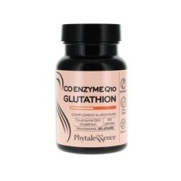 Phytalessence Co Enzyme Q10 Glutathion Programme 20 Jours - 40 Gélules - Pot 40 gélules