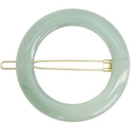 Bachca Barrette ronde Vert d'eau Accessoires de Coiffure