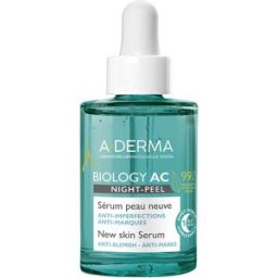 A-derma Biology AC Sérum Night-Peel Peau Neuve Biology