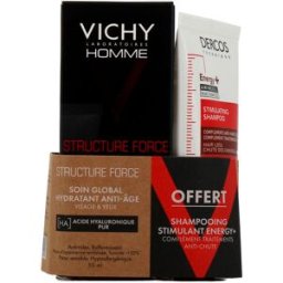 Vichy Homme Structure Force Soin global hydratant anti-âge Coffrets Soin Homme