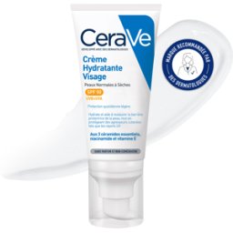 CeraVe Crème Hydratante Visage SPF 50 Crèmes de Jour