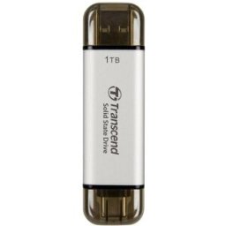 Transcend ESD310S 1 TB Disque dur externe SSD USB 3.1 (2è gén.), USB-C® argent TS1TESD310S
